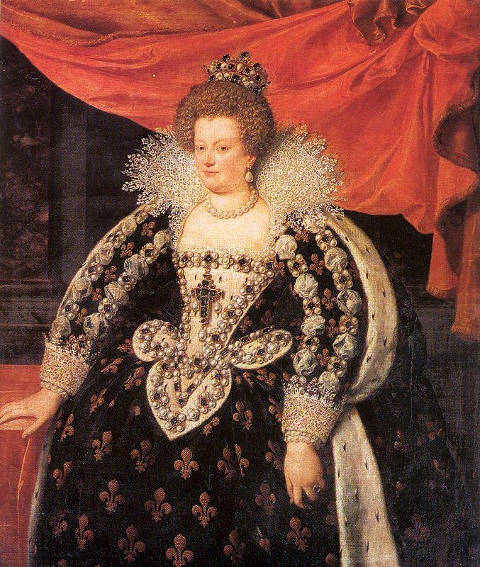 POURBUS, Frans the Younger Marie de Mdicis, Queen of France